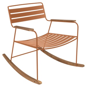 Rocking chair SURPRISING Fermob orange confite