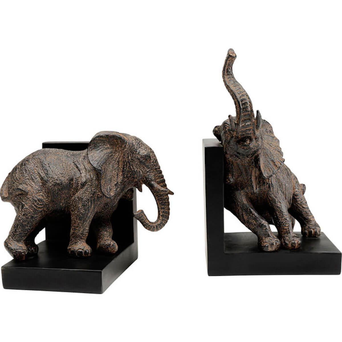 Serre-livres 2pcs Elephants Kare Design