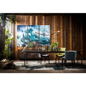 Set de tableaux en verre 160x240cm TRIPTYCHON WAVE Kare Design