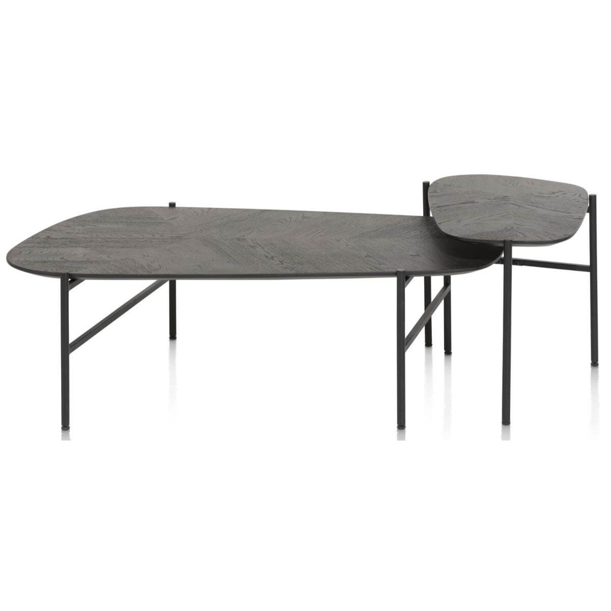 Set de tables basses HENDRIK Henders & Hazel castel anthracite