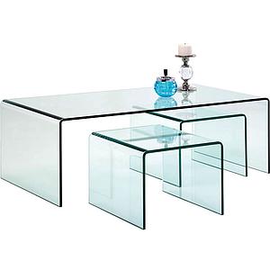 Set table basse CLEAR CLUB Kare Design