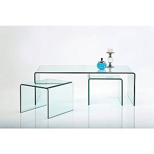 Set table basse CLEAR CLUB Kare Design