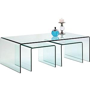 Set table basse CLEAR CLUB Kare Design
