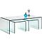 Set table basse CLEAR CLUB Kare Design