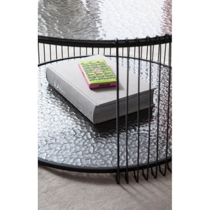Set table basse WIRE DOUBLE BUBBLE Kare Design noir