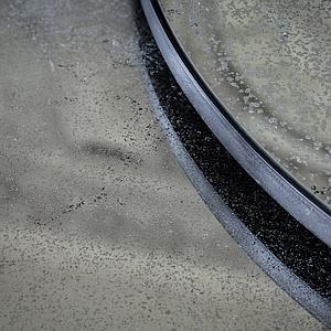 Set table d’appoint ronde NESTING Ethnicraft clear