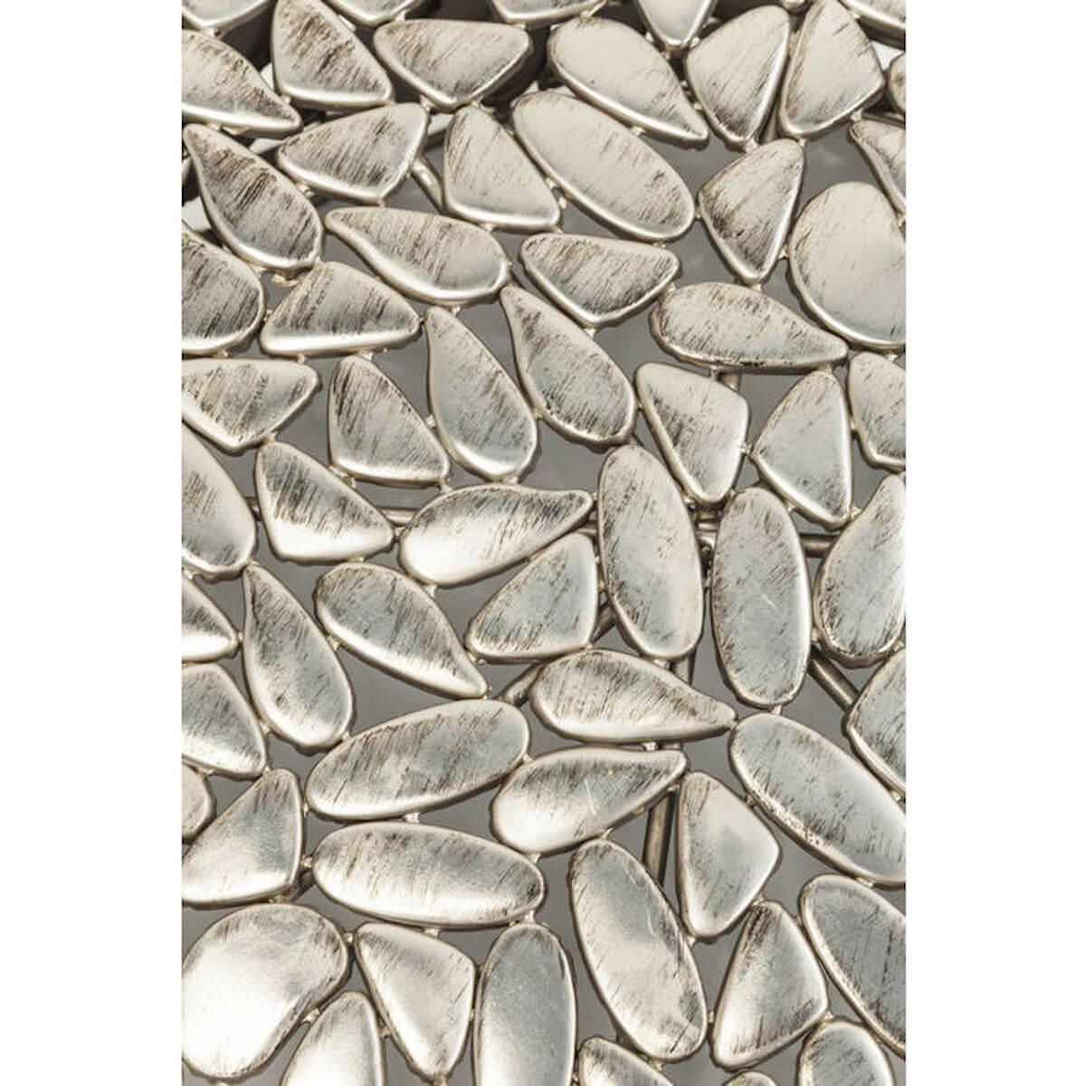 Set tables basse PEBBLES DELUXE Kare Design argenté