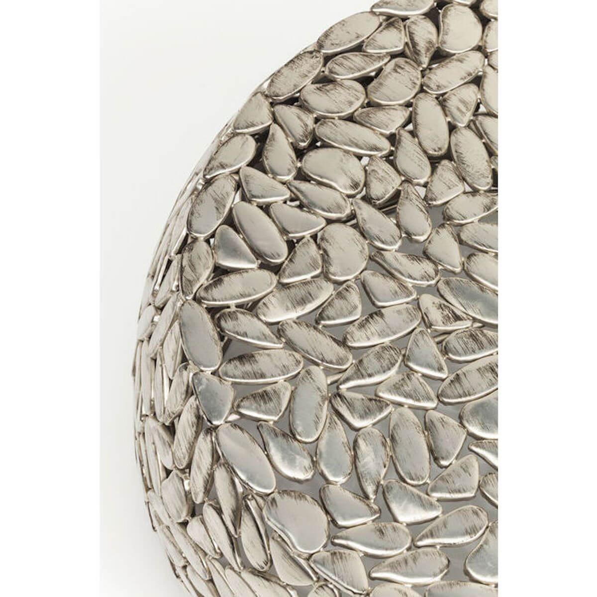 Set tables basse PEBBLES DELUXE Kare Design argenté