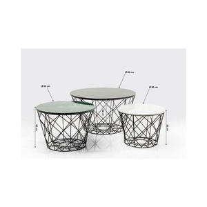 Set tables basses rond EAST Kare Design