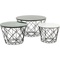 Set tables basses rond EAST Kare Design