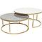 Set tables d'appoint 90cm MYSTIC Kare Design