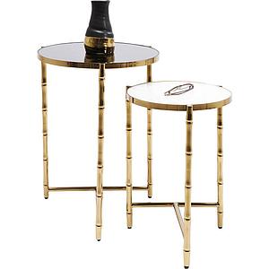Set tables d'appoint HIPSTER BAMBOO Kare Design