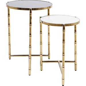 Set tables d'appoint HIPSTER BAMBOO Kare Design