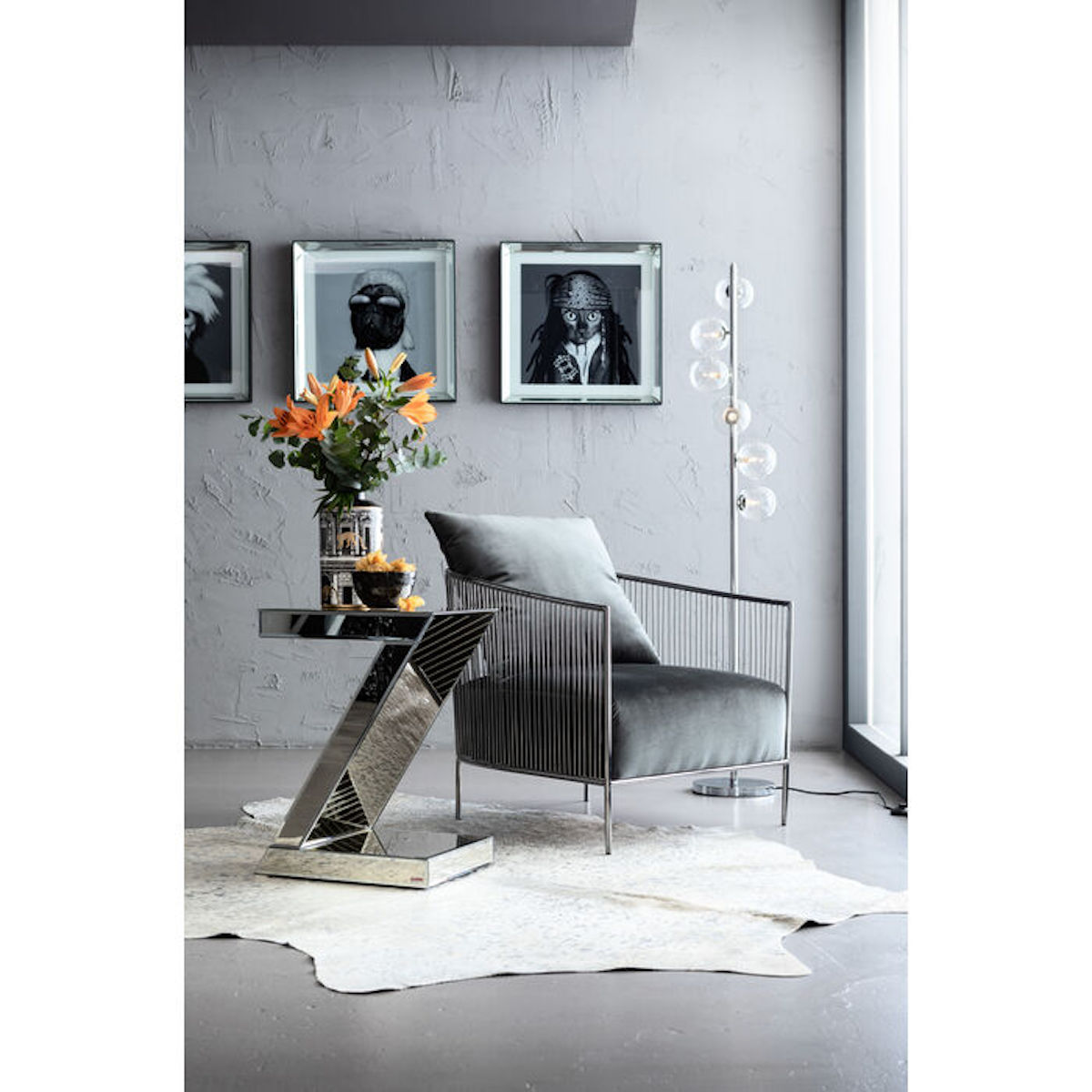 Side Table Luxury Z 45x33cm Kare Design