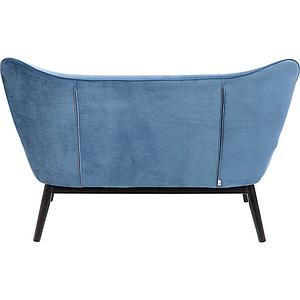 Sofa Black Vicky velours pétrole