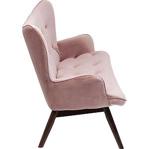 Sofa Vicky velours rose
