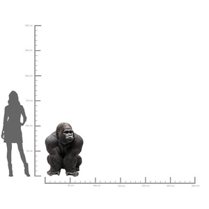 Statue décorative 107cm MONKEY GORILLA FRONT XXL Kare Design