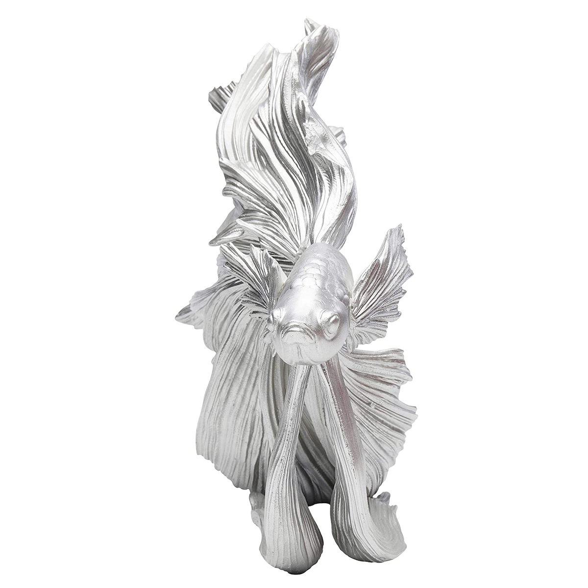 Statue décorative 37cm BETTA FISCH SILVER Kare Design