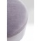Stool Cherry Light Grey Silver Ø35cm Kare Design