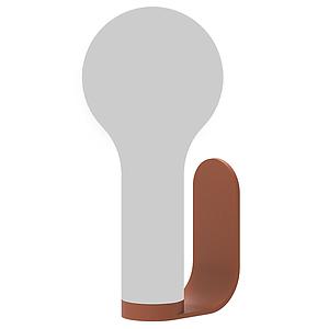 Support applique murale APLO Fermob rouge ocre