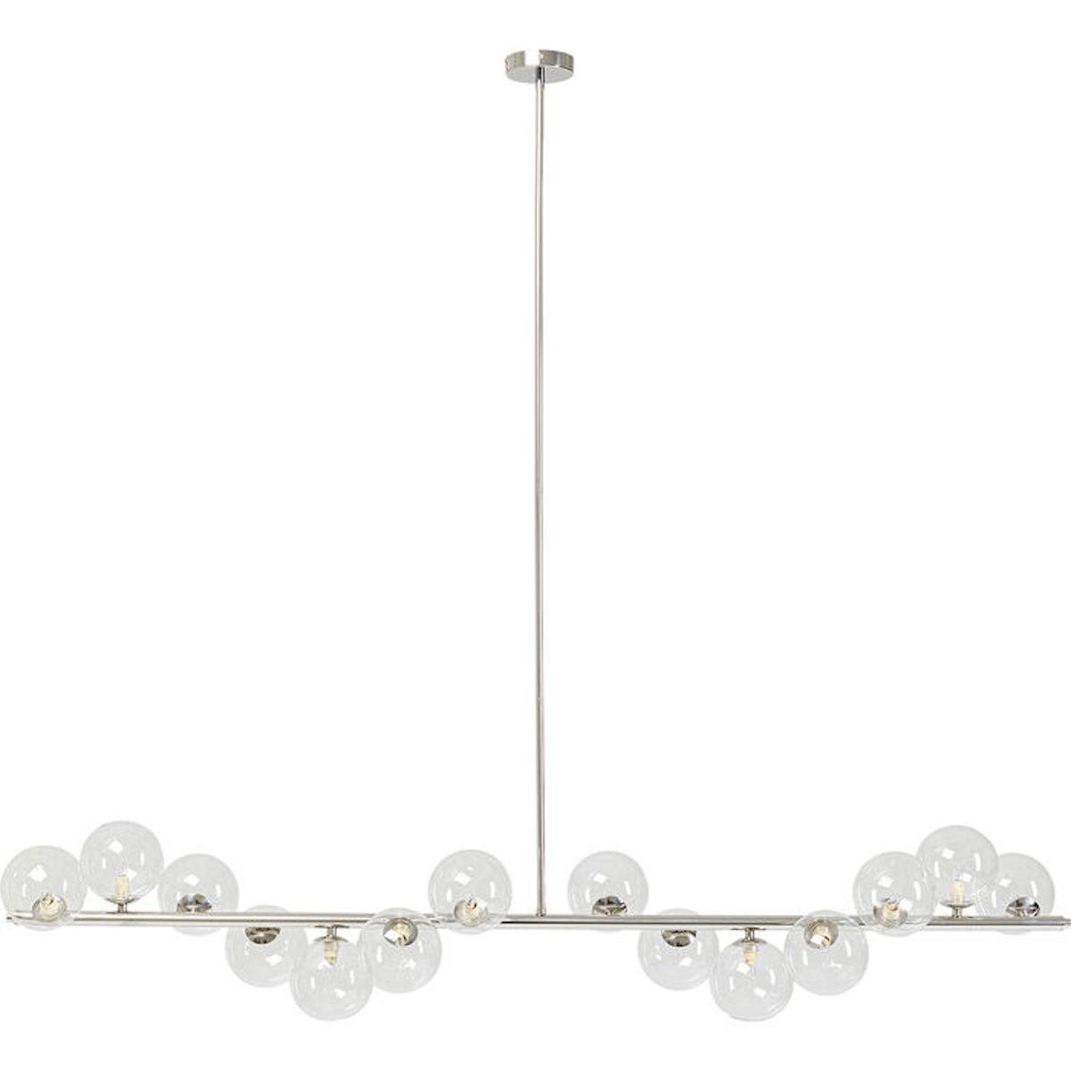 Suspension 150cm SCALA BALLS Kare Design chromé