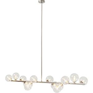 Suspension 150cm SCALA BALLS Kare Design chromé