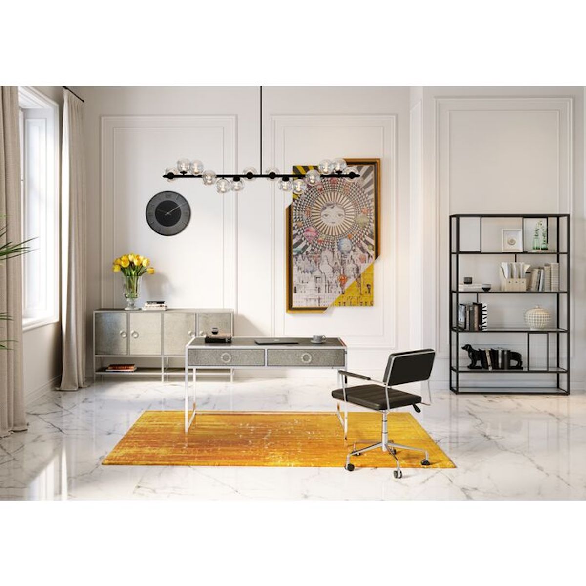 Suspension 150cm SCALA BALLS Kare Design noir