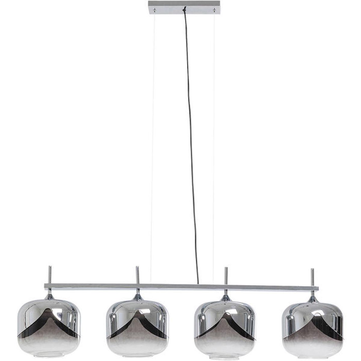 Suspension 25cm GOBLET QUATTRO Kare Design chromé