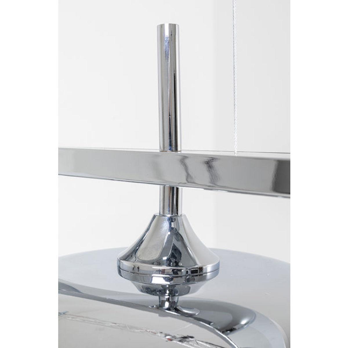 Suspension 25cm GOBLET QUATTRO Kare Design chromé