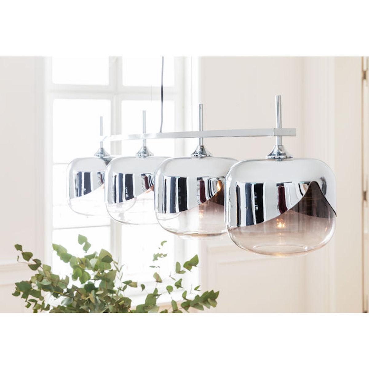 Suspension 25cm GOBLET QUATTRO Kare Design chromé