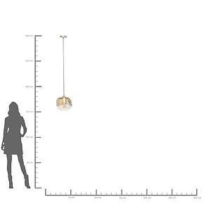 Suspension 25cm GOLDEN GOBLET Kare Design