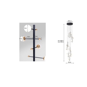 Suspension 280cm TRAPEZ Kare Design