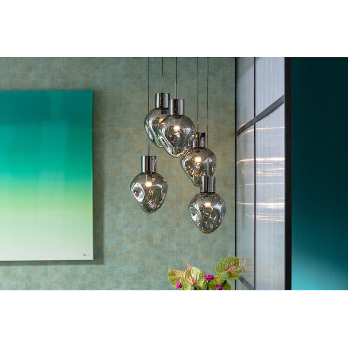 Suspension 50cm SUPERNOVA Kare Design Smoky Cinque