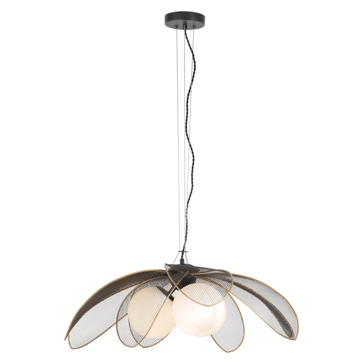 Suspension 70cm MAGNOLIA Coco Maison Noir / Anthracite