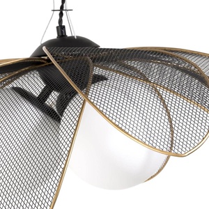 Suspension 70cm MAGNOLIA Coco Maison Noir / Anthracite