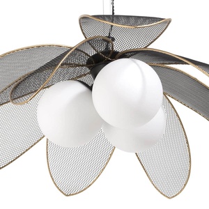 Suspension 70cm MAGNOLIA Coco Maison Noir / Anthracite