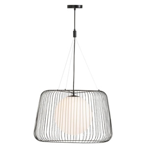 Suspension ALLY Coco Maison Noir-Anthracite