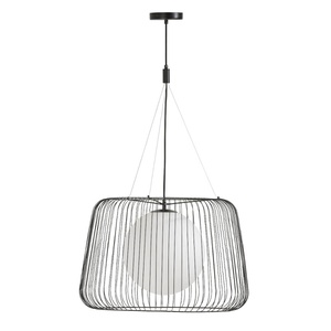 Suspension ALLY Coco Maison Noir-Anthracite