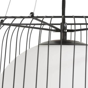 Suspension ALLY Coco Maison Noir-Anthracite