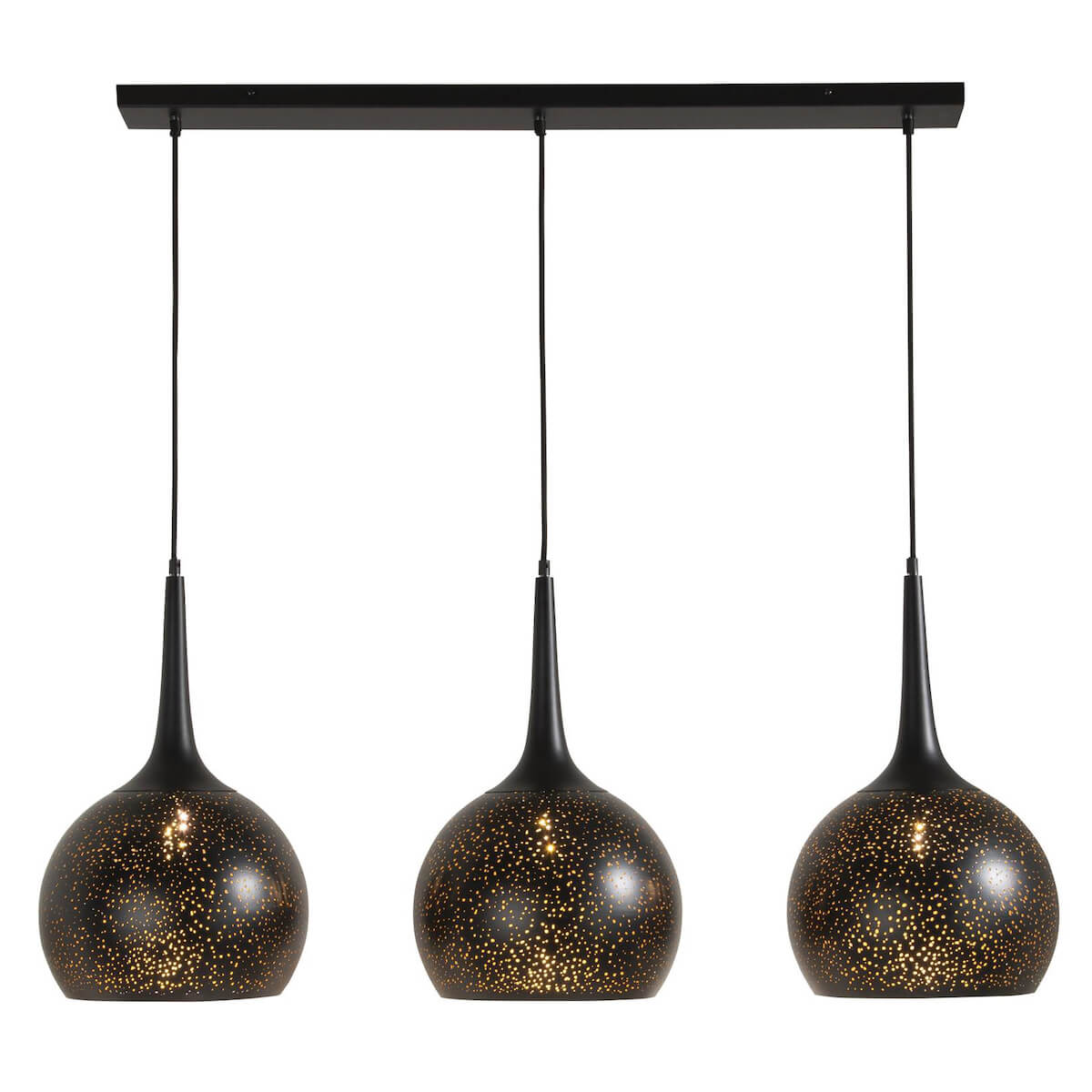 Suspension ARJEN Coco Maison Noir