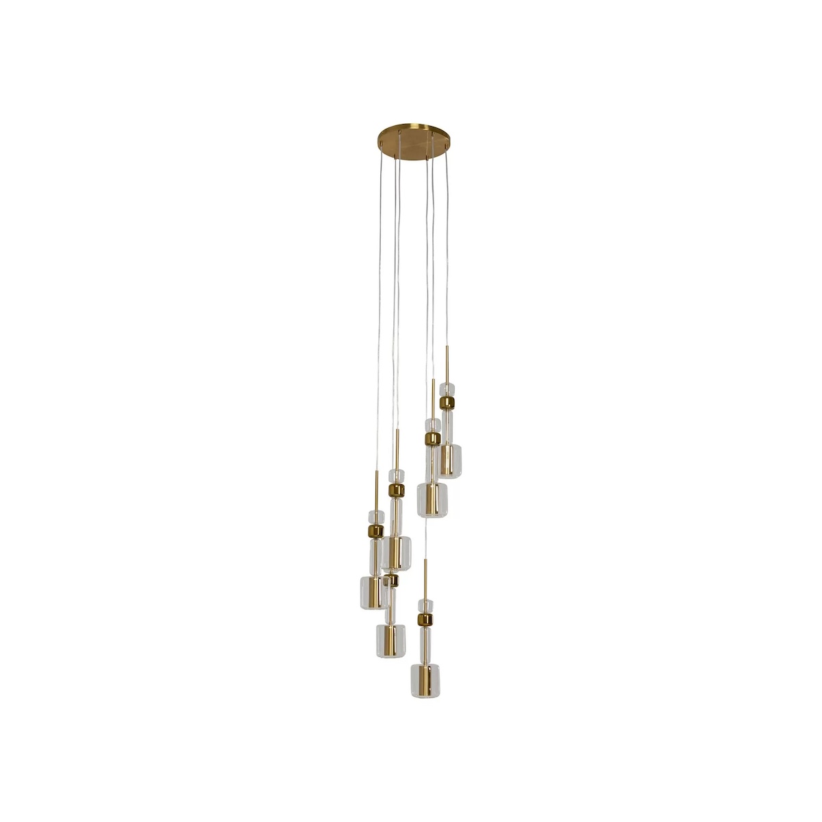 Suspension CANDY BAR Kare Design doré