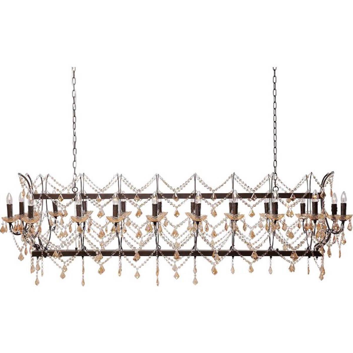 Suspension CHATEAU CHYSTAL RUSTY DELUXE Kare Design