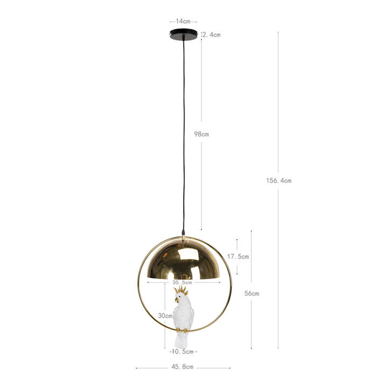 Suspension COCKATOO Kare Design