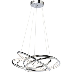 Suspension SATURN LED Kare Design chromé GM