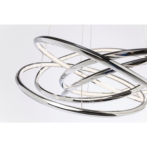 Suspension SATURN LED Kare Design chromé GM