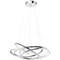 Suspension SATURN LED Kare Design chromé GM