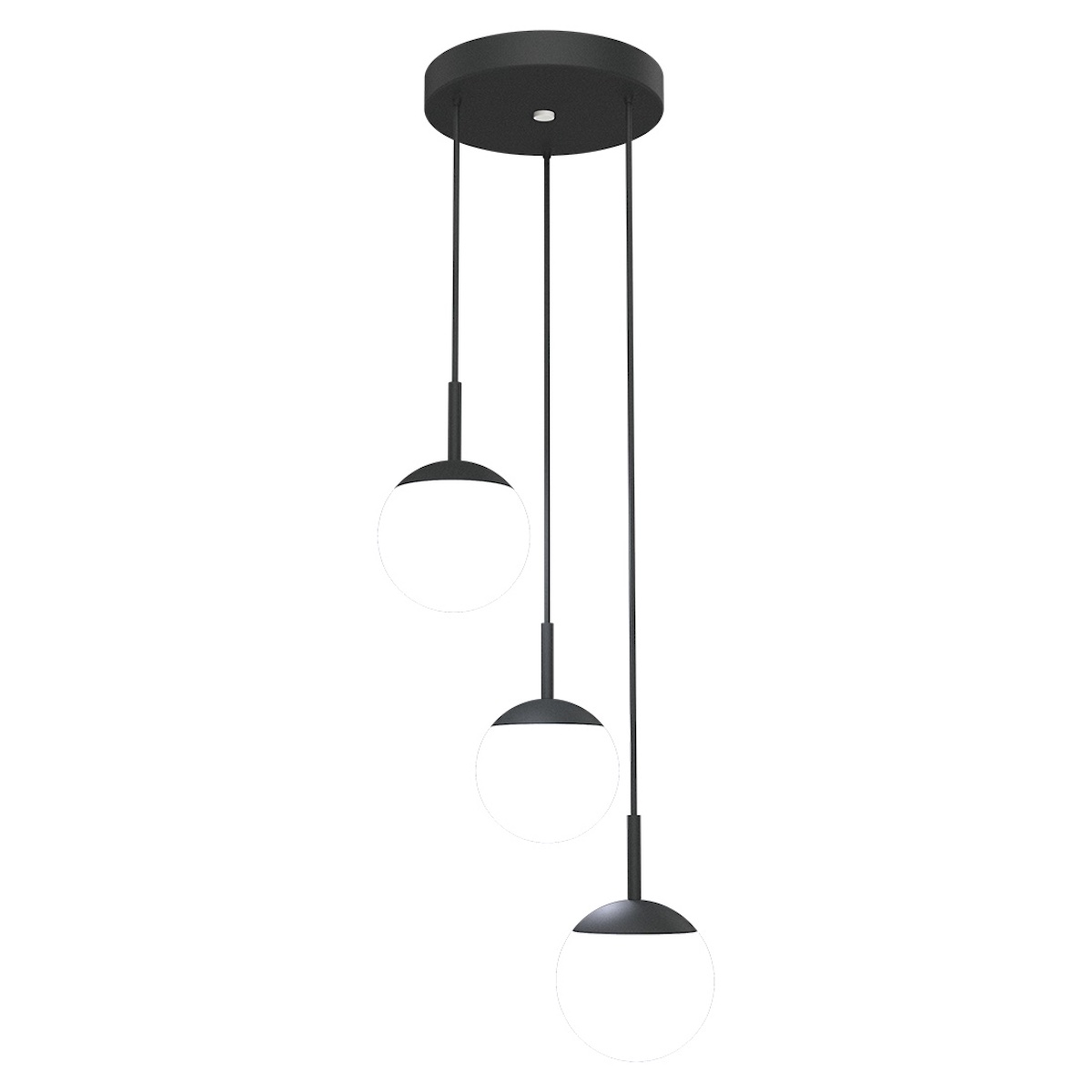 Suspension triple MOOON Fermob carbone