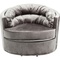 Swivel Armchair Music Hall Grey Kare Design