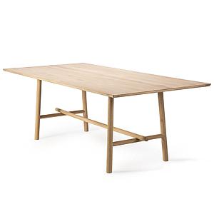 Table 100x180cm PROFILE Ethnicraft chêne