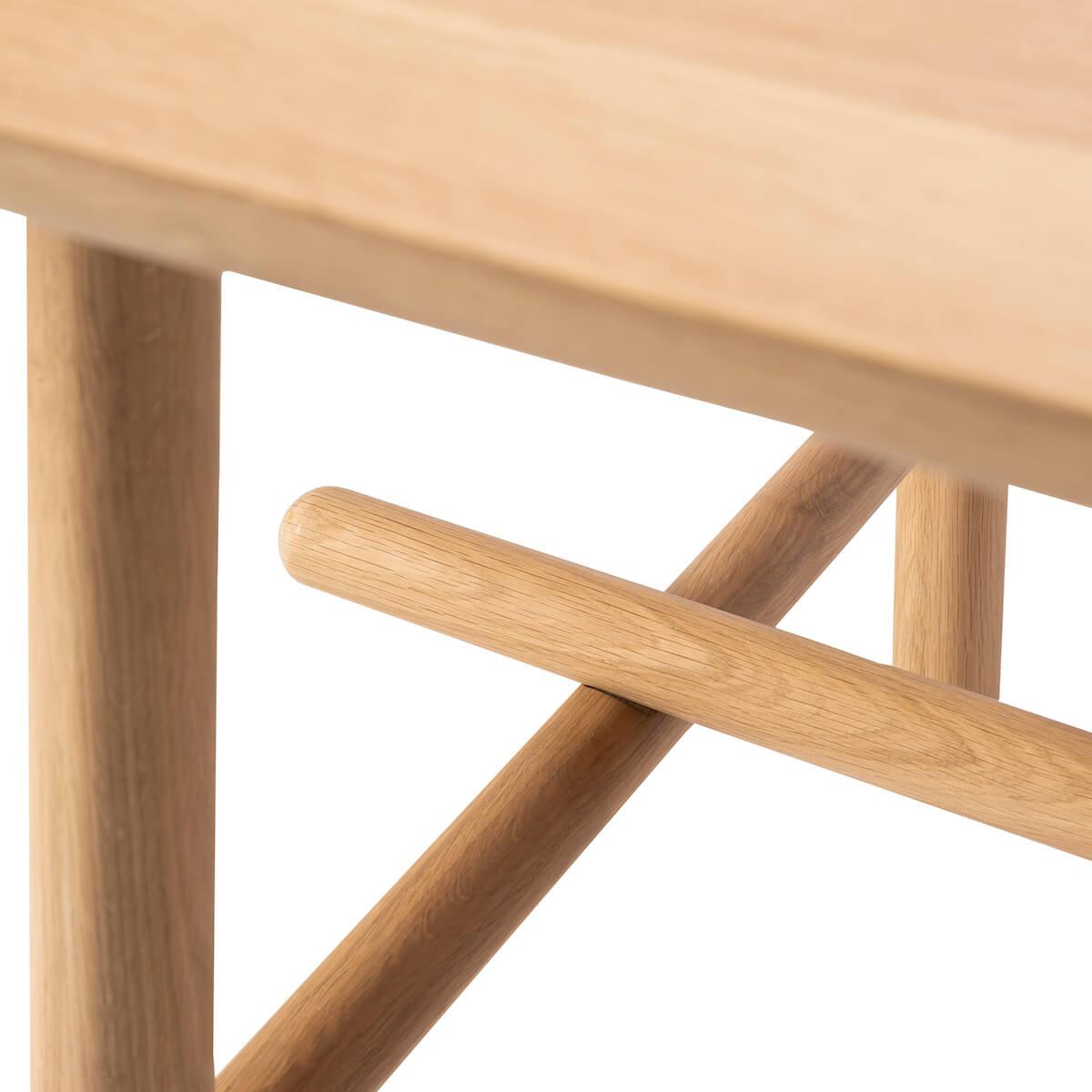 Table 100x200cm PROFILE Ethnicraft chêne